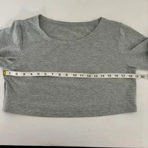 Two Piece Pant Set Medium Crop Top Flare Pants Split Fairy Festival Streetwear - Picture 5 of 11